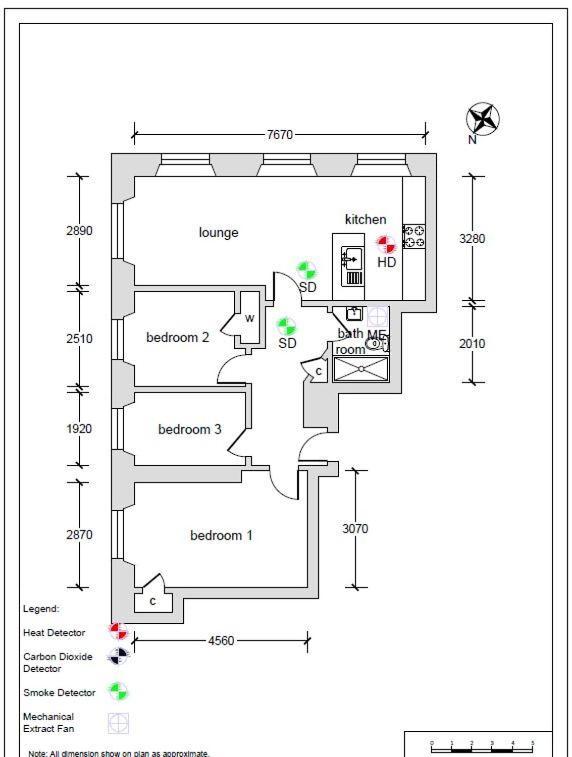 Bright And Airy Apartment กลาสโกว์ ภายนอก รูปภาพ